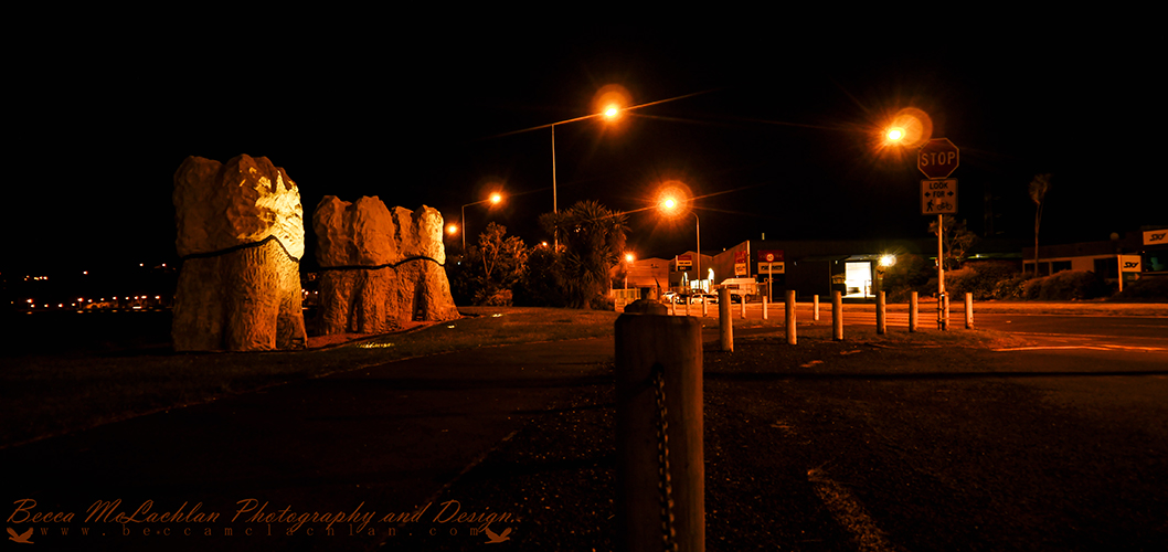 Day 31 - 31/01/17 - Harbour Mouth Molars, Kitchener Street Park, Portsmouth Drive, Otago Harbour, Dunedin, New Zealand. (Regan Gentry.)